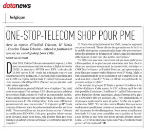 Le One-Stop-Telecom Shop pour pme – Data News